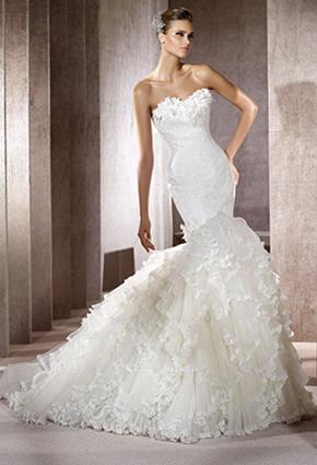 أجمل 20 فستان فرح لربيع وصيف 2012 لكل الأذواق