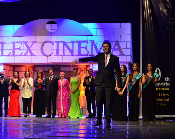 محمد منير نجم افتتاح مهرجان الإسكندرية السينمائي