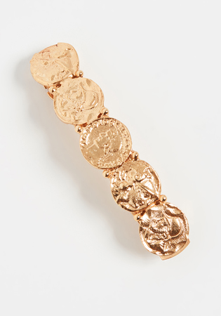 أحدث الاكسسوارات الذهبية لشعرك