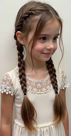 استوحي تسريحات شعر بنات مناسبة للمدرسة