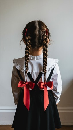 استوحي تسريحات شعر بنات مناسبة للمدرسة