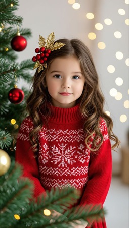 أفكار لإكسسوارات شعر ابنتك في الاحتفالات بالعام الجديد