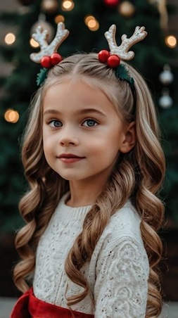 أفكار لإكسسوارات شعر ابنتك في الاحتفالات بالعام الجديد