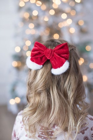 أفكار لإكسسوارات شعر ابنتك في الاحتفالات بالعام الجديد