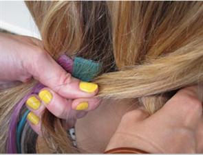 إحصلي على ضفيرة ملوّنة في العيد