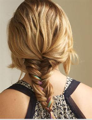 إحصلي على ضفيرة ملوّنة في العيد