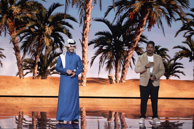 همس فكري، فهد الجمهور، ماجد العويد وعبد العزيز مانع إلى نصف نهائي 