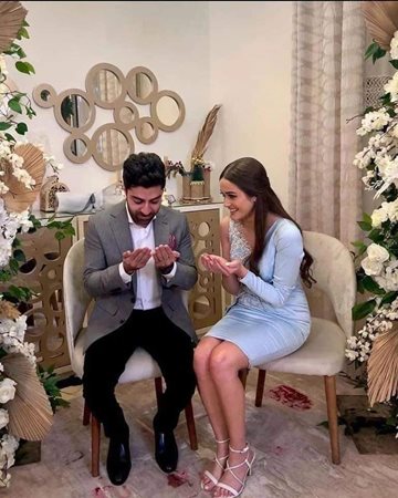 نور إيهاب تنفصل عن خطيبها