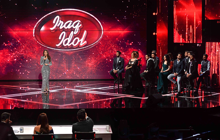 15 مشتركاً يتنافسون في أولى العروض المباشرة من IRAQ IDOL