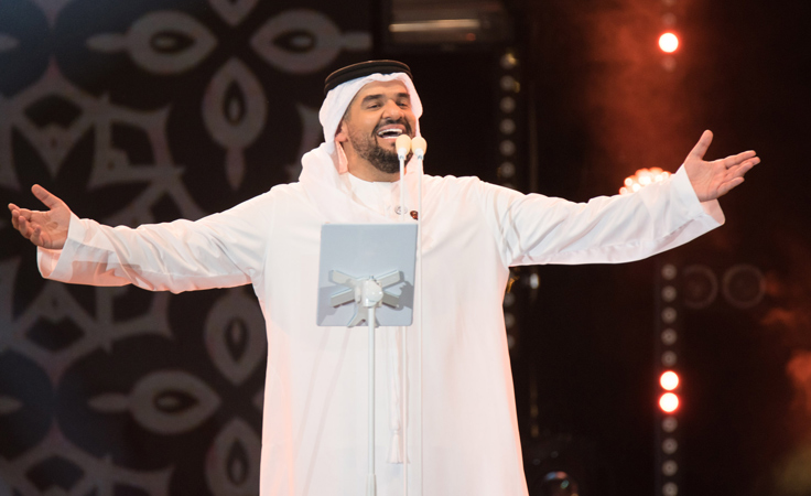 حسين الجسمي يجول الإمارات محتفلاً باليوم الوطني