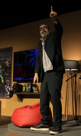 يوسف الخال وعمار شلق في 