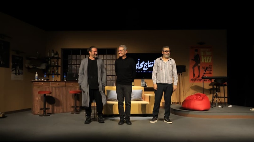 يوسف الخال وعمار شلق في 