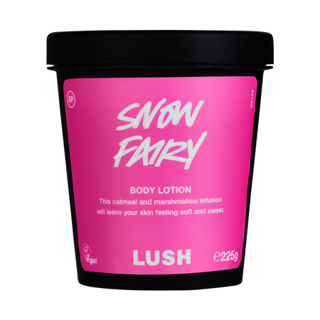 أجواء العطلة بروائح الحلوى الشهيّة مع مستحضرات Snow Fairy من Lush