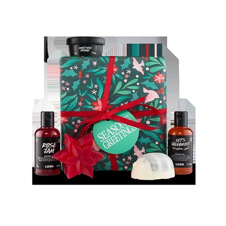 احتفلوا بسحر الأعياد مع تقويمَي Lush الاحتفاليين