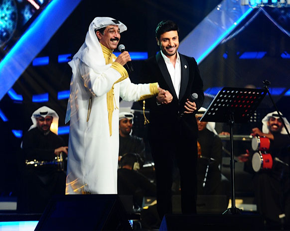 ماجد المهندس يهدي 
