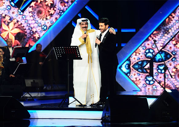 ماجد المهندس يهدي 