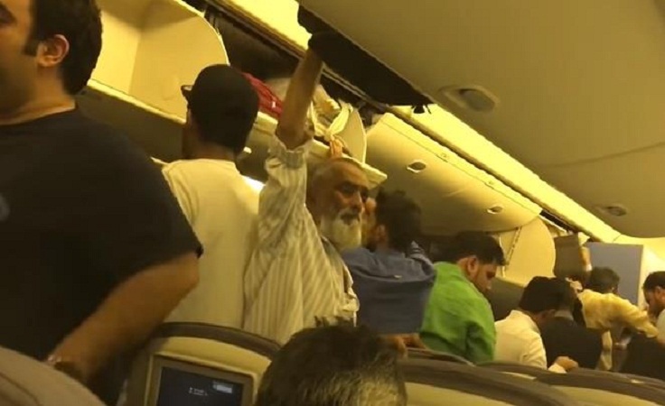 فيديو...رحلة مؤلمة للخطوط من جدة للرياض