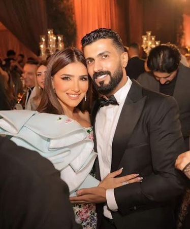 مي عمر ومحمد سامي يكشفان سبب تأجيل جعفر العمدة