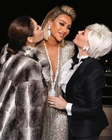 نواعم تكشف سبب عودة مايا دياب الى الشعر الطويل