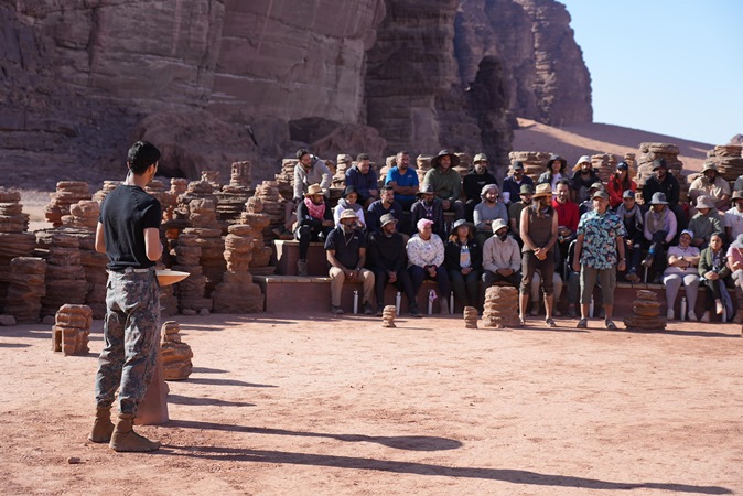 100 متسابق من 15 جنسية عربية في تجربة 