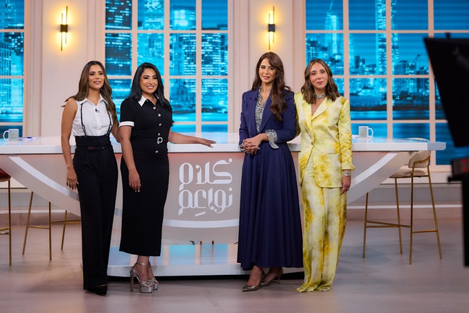 4 مذيعات يناقشن موضوعات مختلفة في 