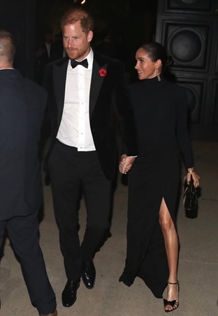 ميغان ماركل تخطف الأنظار بإطلالة سوداء آسرة في حفل كريس جينر السبعين