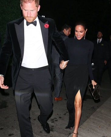 ميغان ماركل تخطف الأنظار بإطلالة سوداء آسرة في حفل كريس جينر السبعين