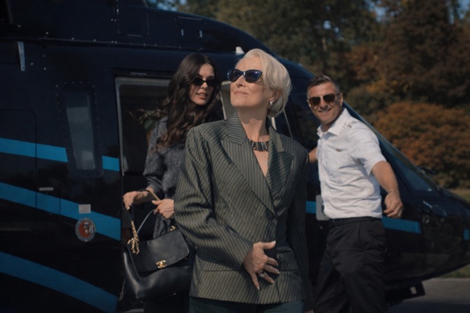 ميرل ستريب وآن هاثاواي في تجربة عاطفية بـ  The Devil Wears Prada