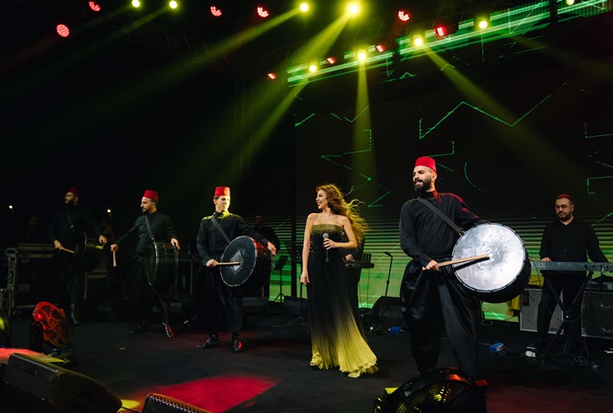 ميريام فارس بأوّل حفل فني في المتحف الوطني بشرم الشيخ