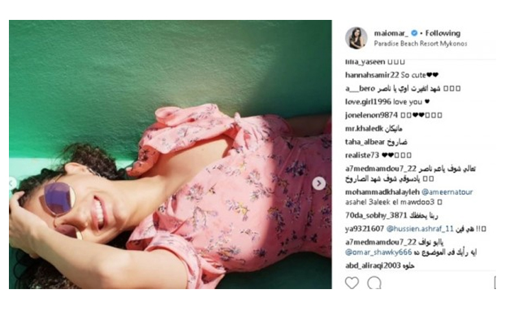 بعد الهجوم عليها.. ميّ عمر تحاول إرضاء جمهورها بصورة أكثر جرأة!