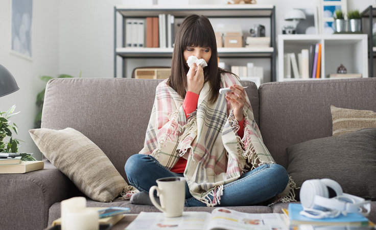 للأمّهات.. 7 فوائد تحصلين عليها عند إصابتك بالأنفلونزا