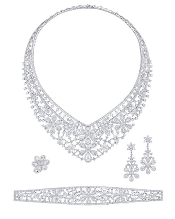 لعروس 2020.. احتفي ببداية جديدة لحياتك بأطقم الماس والأحجار الملونة