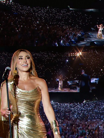 نجوى كرم توثّق حفلها التاريخي في قرطاج