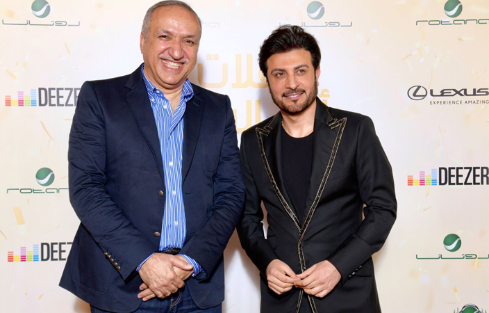 محمد عبده وماجد المهندس وإليسا في سهرة من العمر