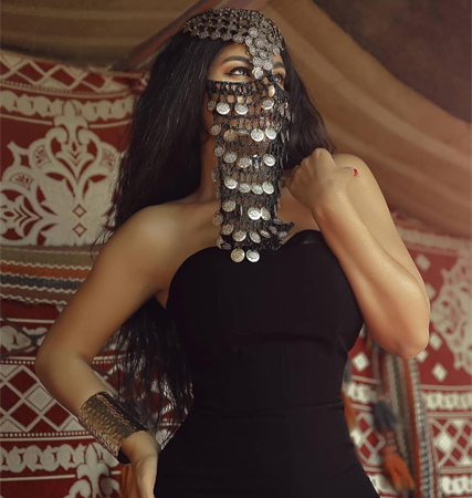 نسرين أمين تكشف علاقتها مع محمد رمضان