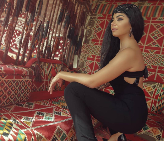 نسرين أمين تكشف علاقتها مع محمد رمضان