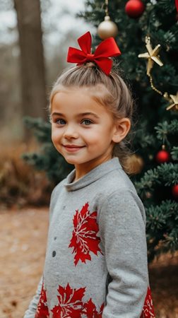 شاهدي أجمل تسريحات وإكسسوارات الشعر للكريسماس.. استوحي منها لأميرتك الصغيرة