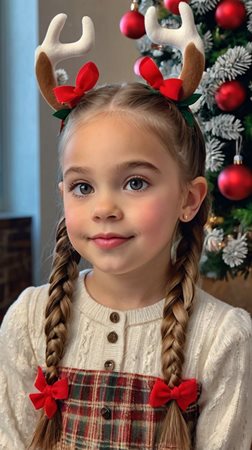 شاهدي أجمل تسريحات وإكسسوارات الشعر للكريسماس.. استوحي منها لأميرتك الصغيرة