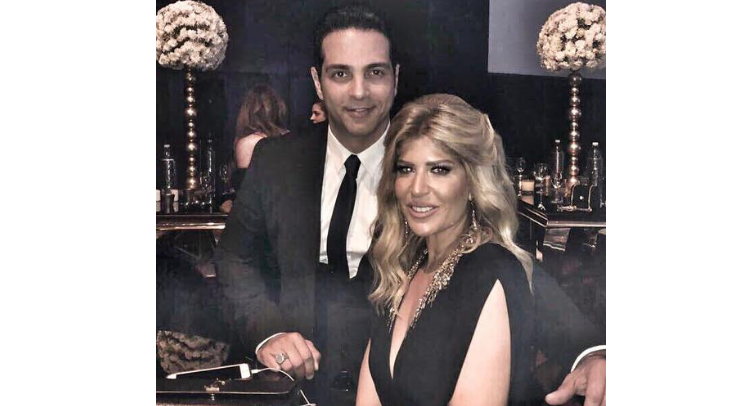 طليق نيللي كريم ينشر صورة مع حبيبته الجديدة