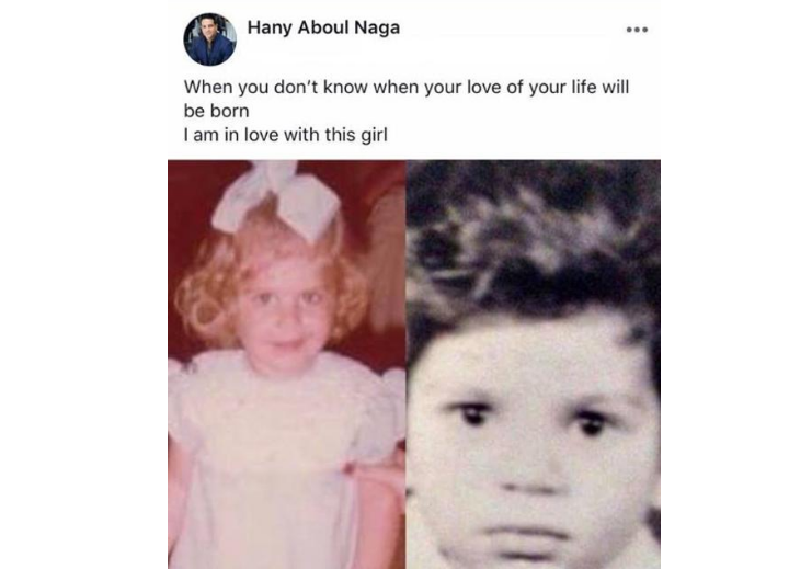 طليق نيللي كريم ينشر صورة مع حبيبته الجديدة