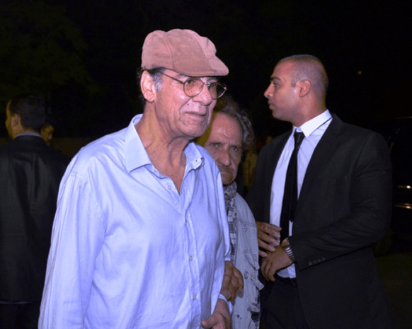 انهيارات وشجارات وحضور فنّي في عزاء نور الشريف