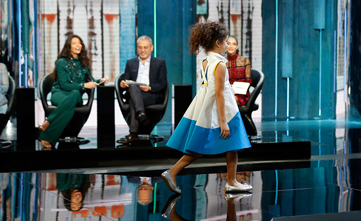 سلافة معمار تطلب تصاميم للأطفال في Project Runway ME