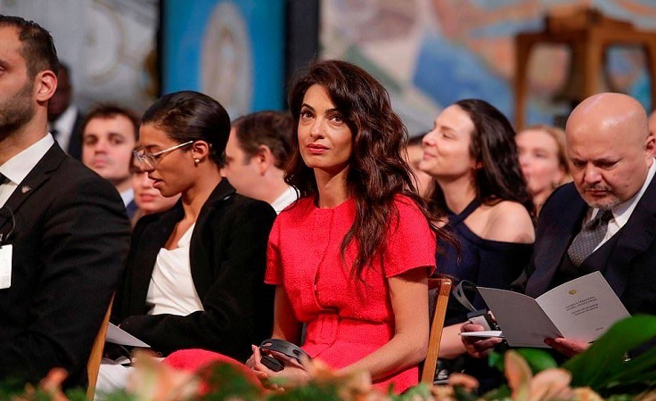 أميرة النرويج تبكي في حفل توزيع جائزة نوبل للسلام