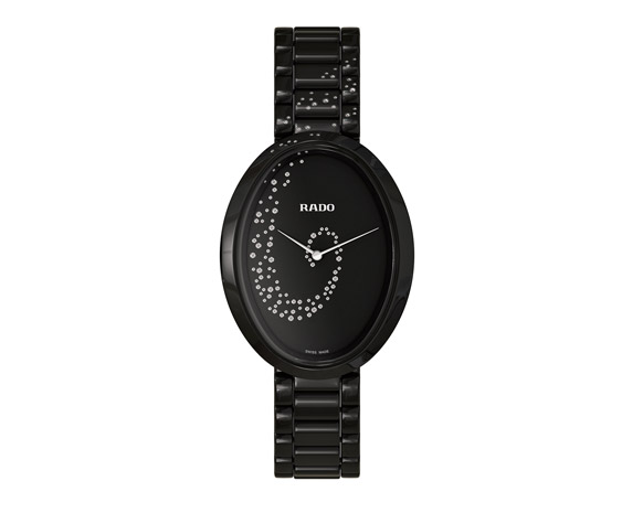 أحببنا ساعة Rado Esenza Ceramic Touch .. دوّامة ساحرة من الماس