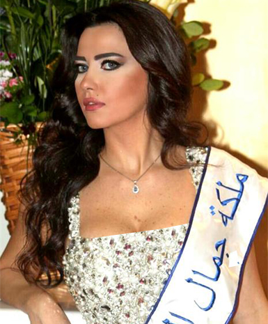 بعد هيفا وهبي... رنا خطّار تحصد لقب ملكة جمال العيون