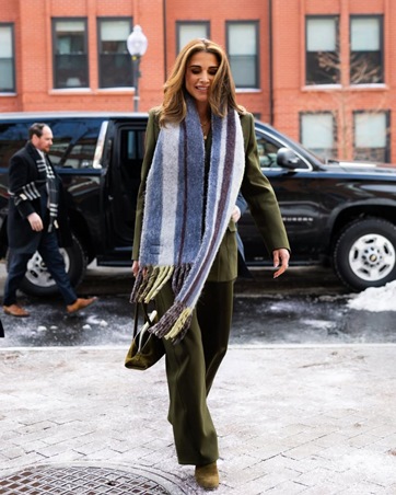 الملكة رانيا وميلانيا وترامب شخصيات حقيقية بفيلم 