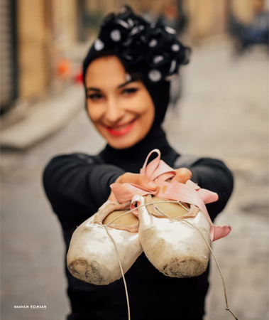 روان حسين أول بالرينا محجبة: الحجاب ليس عائقاً وأتمنى الوصول إلى العالمية
