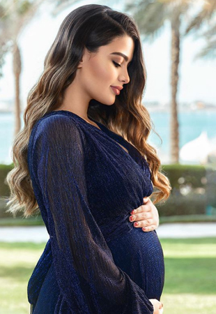 حصرياً- صورة كشفت جنس جنين روان بن حسين