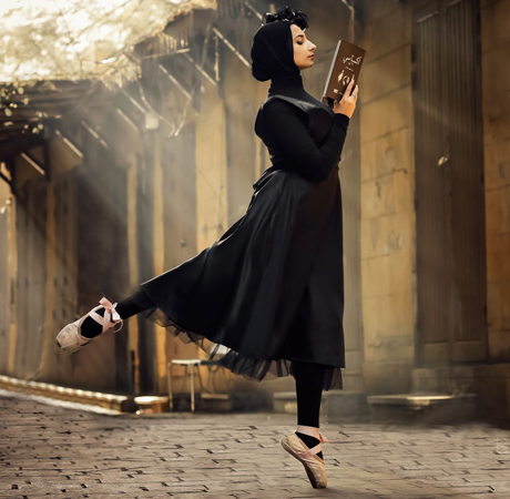 روان حسين أول بالرينا محجبة: الحجاب ليس عائقاً وأتمنى الوصول إلى العالمية