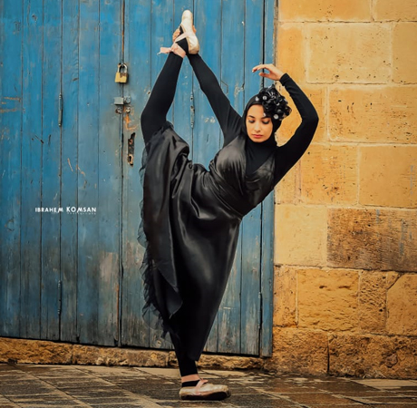 روان حسين أول بالرينا محجبة: الحجاب ليس عائقاً وأتمنى الوصول إلى العالمية